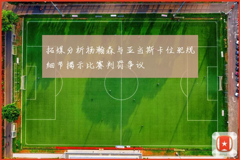 拓媒分析杨瀚森与亚当斯卡位犯规细节揭示比赛判罚争议